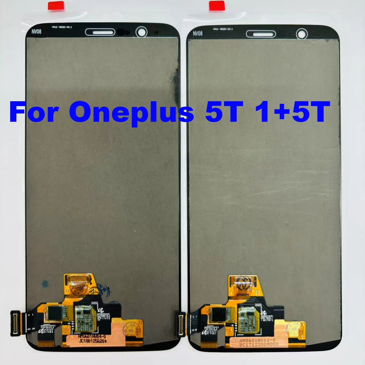Original AMOLED 6.01'' For Oneplus 5T 1+5T Display Frame Touch Panel Digitizer For Oneplus 5t 1+5t LCD Screen Display  OnePlus phone repair parts