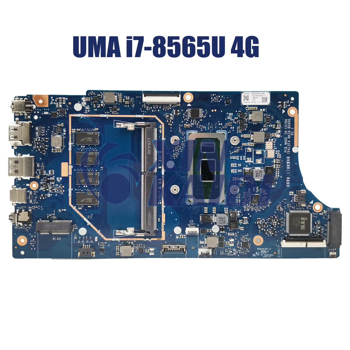 TP412FA Mainboard For ASUS Vivobook Flip 14 TP412 TP412F SF4100F TP412FAC Laptop Motherboard I3 I5 I7 8th/10th CPU 4GB 8GB-RAM ASUS laptop repair parts