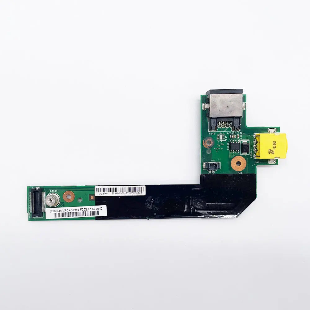 OEM For Lenovo ThinkPad E420 E425 E520 E525 Laptop USB DC Power Jack DC-IN Charging Network card interface board 55.4MH03.001 Lenovo laptop repair parts