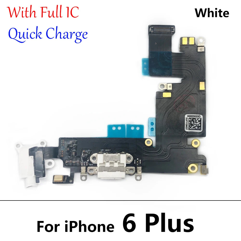 New USB Charger Board PCB Flex For iPhone 6 6G 6S 7 7G  8G 8 Plus USB Port Connector Dock Charging Board Flex Cable iPhone phone repair parts