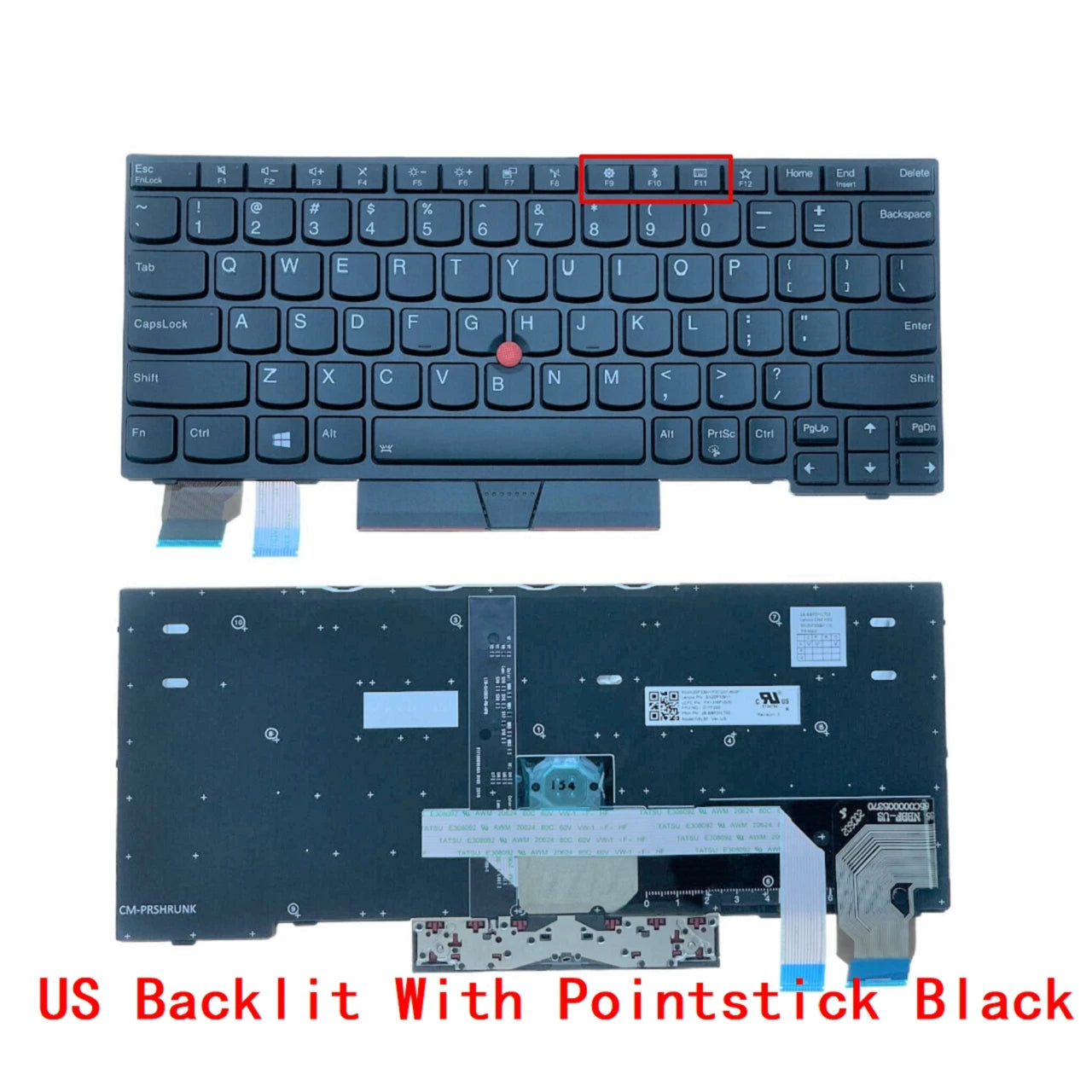 US Russian Spanish Latin Backlit Keyboard For Lenovo Thinkpad X280 A285 X395 X390 /L13 gen 1 L13 Yoga gen 1/X13 Gen 1/L13 gen 2 Lenovo laptop repair parts
