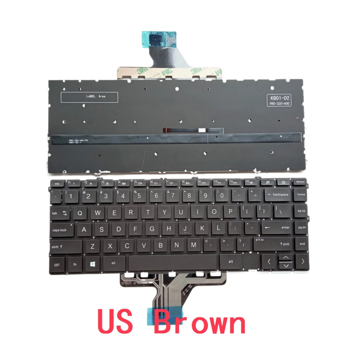 New US Laptop Backlit Keyboard For HP ENVY X360 13-BA 13T-BA TPN-C147 13-BD 13-AY TPN-C145 13-AY0055AU TPN-C147  HP laptop repair parts