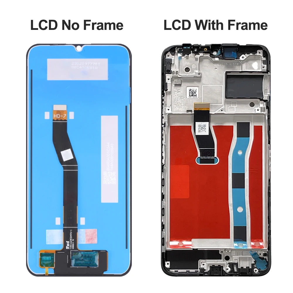 6.75'' For Huawei Nova Y70 MGA-LX9 With Frame Display Screen Touch Digitizer Assembly Y70Plus MGA-LX9N LCD 100% Tested HUAWEI phone repair parts