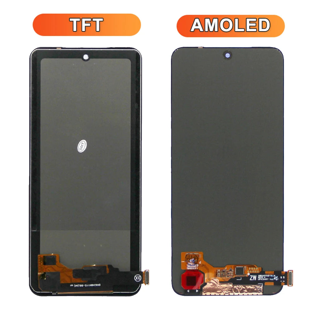 Super AMOLED Redmi Note 11S Screen Replacement, for Xiaomi Redmi Note 11S 2201117SG 2201117SI Lcd Display Digital Touch Screen Xiaomi phone repair parts
