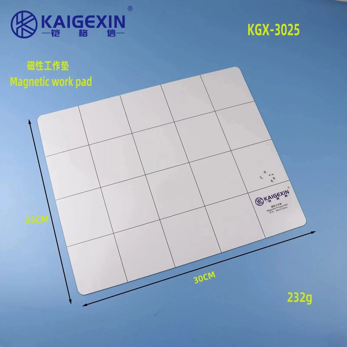 KGX Magnetic Pad Storage Working Memory Mat Screw Sort Adsorption Keeper 30*25cm 25*20cm for Mobile Phones Laptop Repair Tools Professional Repair Tools