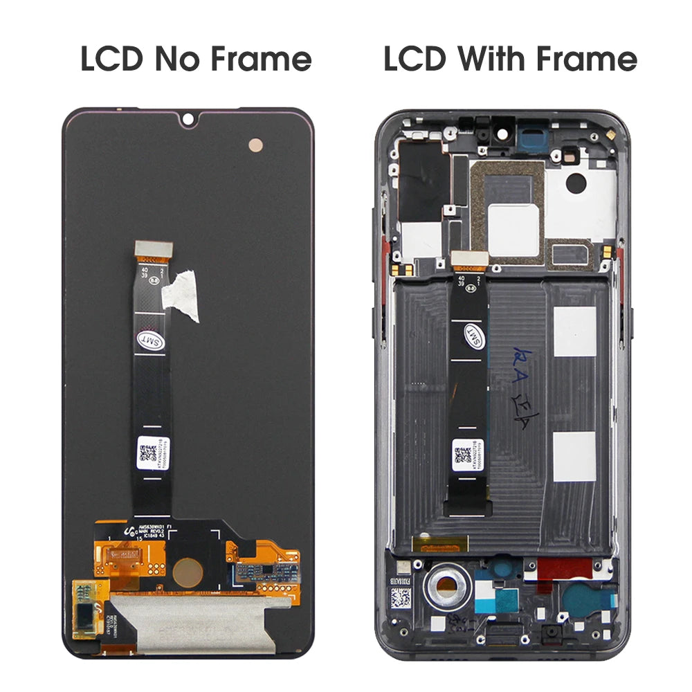 6.39'' Super Amoled Mi9 Screen for Xiaomi Mi 9 Lcd display With Touch Screen Digitizer Assembly For Xiaomi9 M1902F1G Lcds Xiaomi phone repair parts