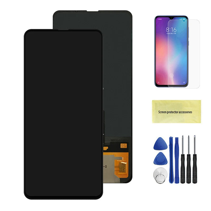 Super AMOLED Mix 3 Screen for Xiaomi Mi Mix 3 M1810E5A Lcd Display Digital Touch Screen with Frame Assembly for Mix3 Replacement Xiaomi phone repair parts