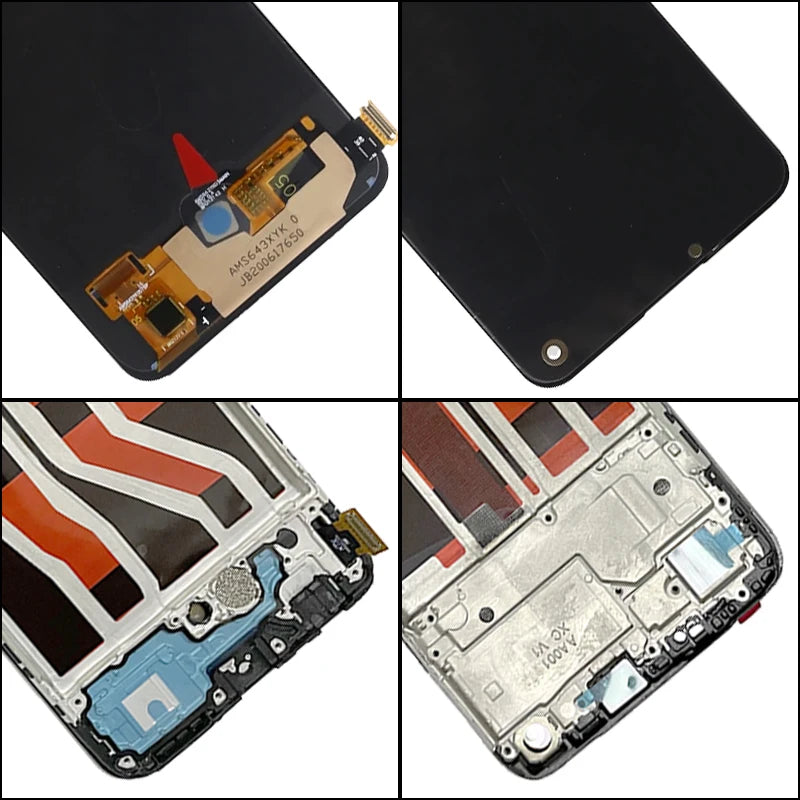 Super AMOLED For Oppo A95 CHP2365 LCD Display Screen Touch Digitizer For Oppo A95 5G PELM00 Display WIth Fingerprint  Oppo phone repair parts