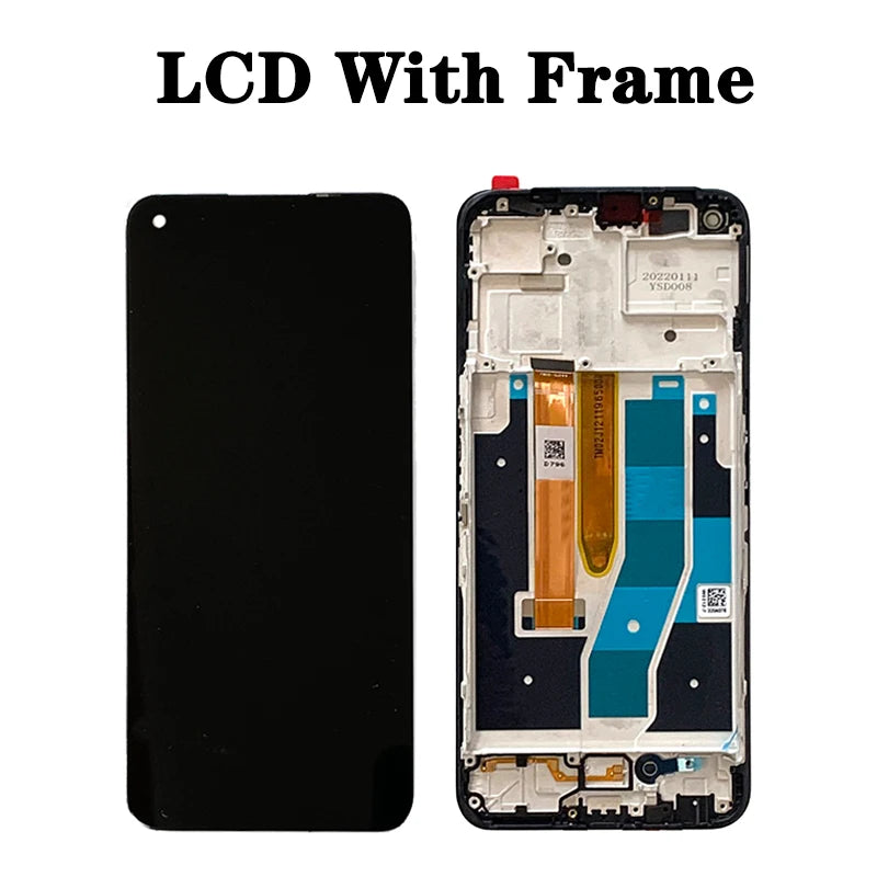 6.59"Inch For OnePlus Nord CE 2 Lite 5G CPH2381 Display Screen Frame Touch Panel Digitizer For OnePlus Nord CE2 Lite LCD CPH2409  OnePlus phone repair parts