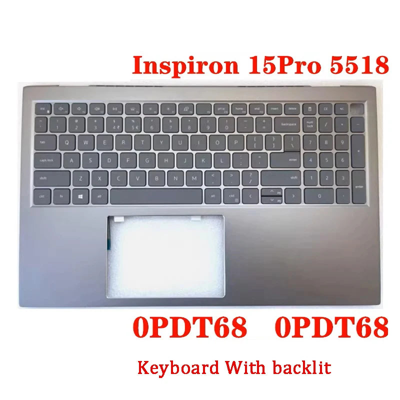NEW ORIGINAL Laptop Top Case/LCD Back Cover Bottom Case Front Frame for DELL Inspiron 15 Pro 5518 049MM5 017WGJ 0PDT68 0FTC14 Dell laptop repair parts