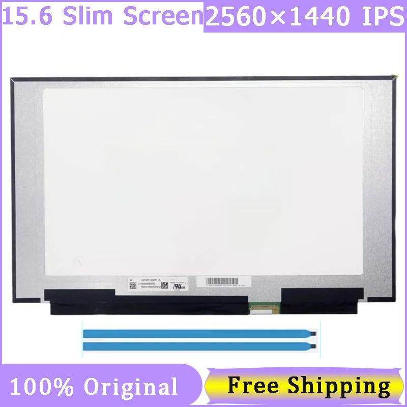 15.6" Slim 40 Pin Laptop Screen LQ156T1JW05 2560*1440 WQHD IPS 165Hz Display Matrix Panel