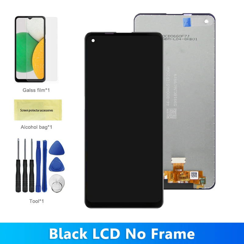 6.5" A21S Display Screen for Samsung Galaxy A21S A217 A217F/DS Lcd Display Touch Screen Digitizer with Frame Replacement Samsung phone repair parts