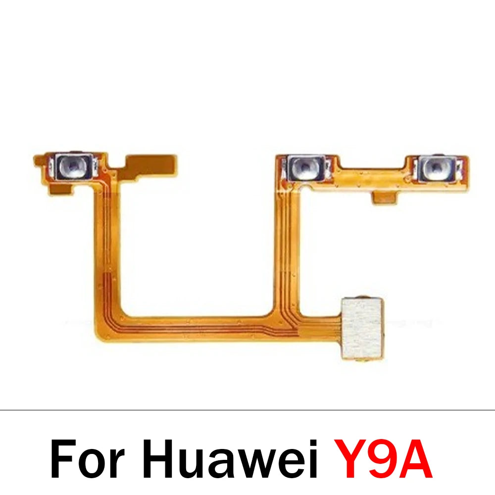 10Pcs, Power On Off Volume Side Button Key Flex Cable For Huawei Y6 Y7 Y9 Prime 2017 2018 2019 Y6s Y6P Y7A Y7P Y8S Y8P Y9S Y9A Huawei phone repair parts