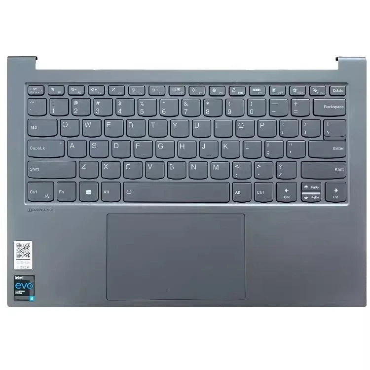 upper case keyboard palmrest topcase assembly for Lenovo xiaoxin Pro-14 IHU YOGA 14s 2021 pro14 2022 IAH5R keyboard shell Lenovo laptop repair parts
