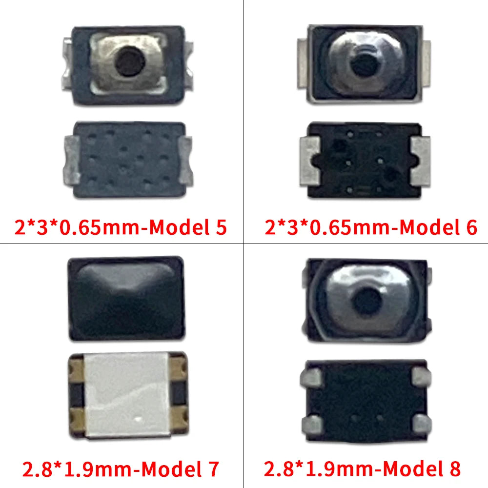 100Pcs,  Mobile Phone Tactile Push Button Switch Tact Micro Switch SMD On Off Inner Button For Iphone For Xiaomi For OPPO Xiaomi  Xiao mi phone repair parts