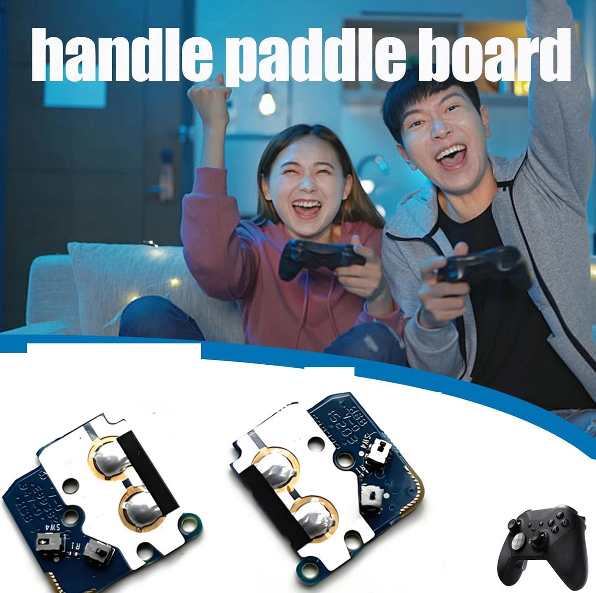 Original For Xbox One Elite Series 2 Elite 2 Controller Motherboard Board Button Paddles Baseboard of Button Palette Repair Part Game console repair parts