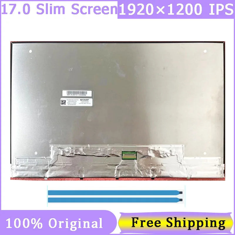 17.0' Slim 40 Pin Laptop Screen For Dell XPS 17 9700 9710 LQ170N1JW42 1920*1200 FHD IPS 100% SRGB Display Matrix Panel No-Touch  Dell laptop repair parts