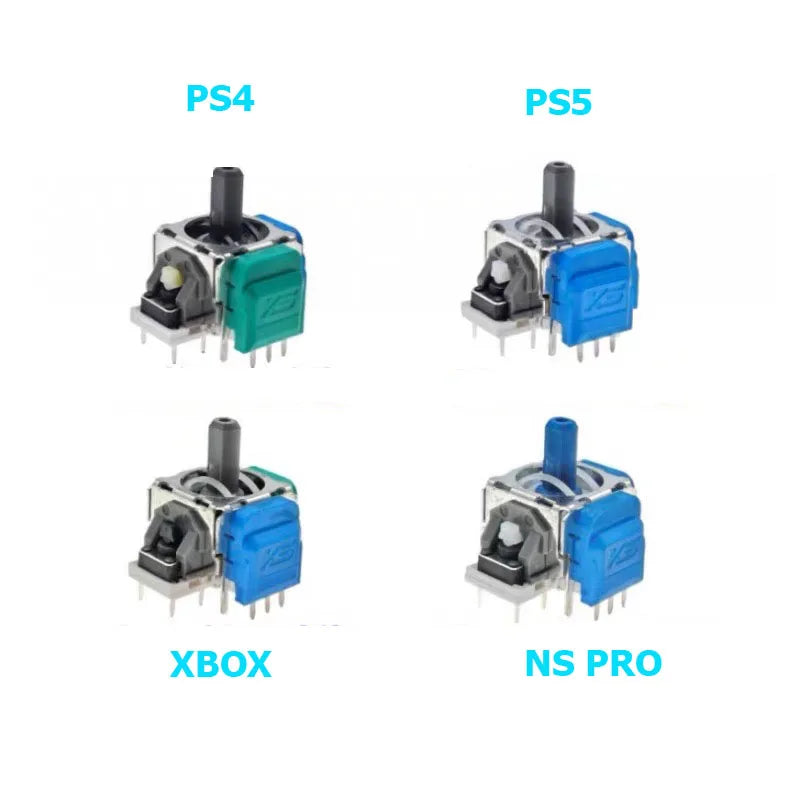 50/100PCS TMR Electromagnetic Joystick For PS5 Controller Analog Sensor Module TMR Joystick For PS4 PS5 XBOX Gamepad Game console repair parts