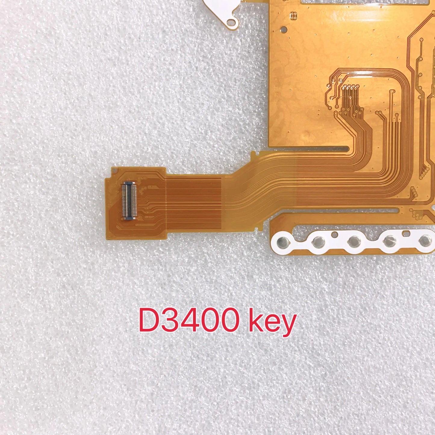 New Peypad Button Board Cable for Nikon D3400 Back Key Pad Flex Cable Digital Camera repair parts
