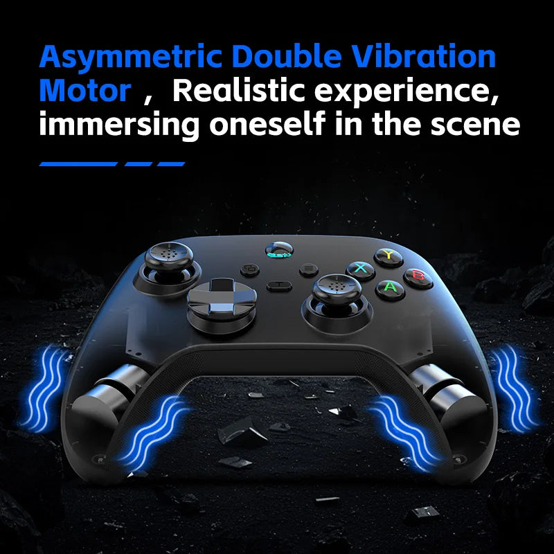 G6 Wireless Mobile Game Controller with Hall Trigger and Hall Joystick Supporting Switch/PC/Android/iOS Game console Accessories