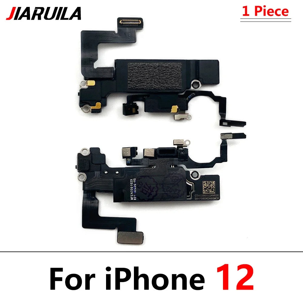 New Ear Speaker Earpiece Flex For iPhone X XR XS 11 12 Pro Max Mini Proximity Light Sensor Flex Cable Replacement Parts iPhone phone repair parts