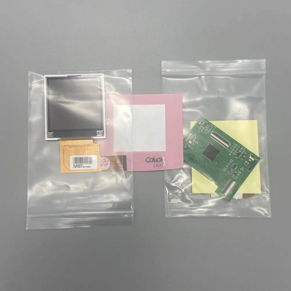2.2 Inches GBC LCD High Brightness LCD Screen For Gameboy Color GBC, Plug And Play Without Welding And Shell Cutting. Game console repair parts