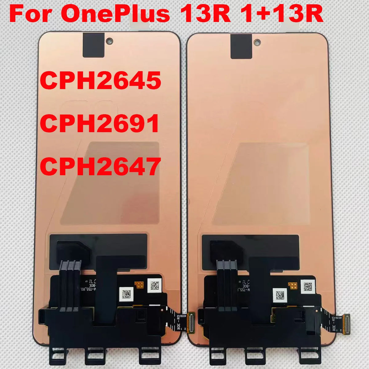 Original AMOLED 6.82"For OnePlus 12/ 12R /Ace 3 Pro LCD For Oneplus 13/15/13R/ 13T 13S Screen Display For OnePlus Ace 5 Pro 1+15  OnePlus phone repair parts