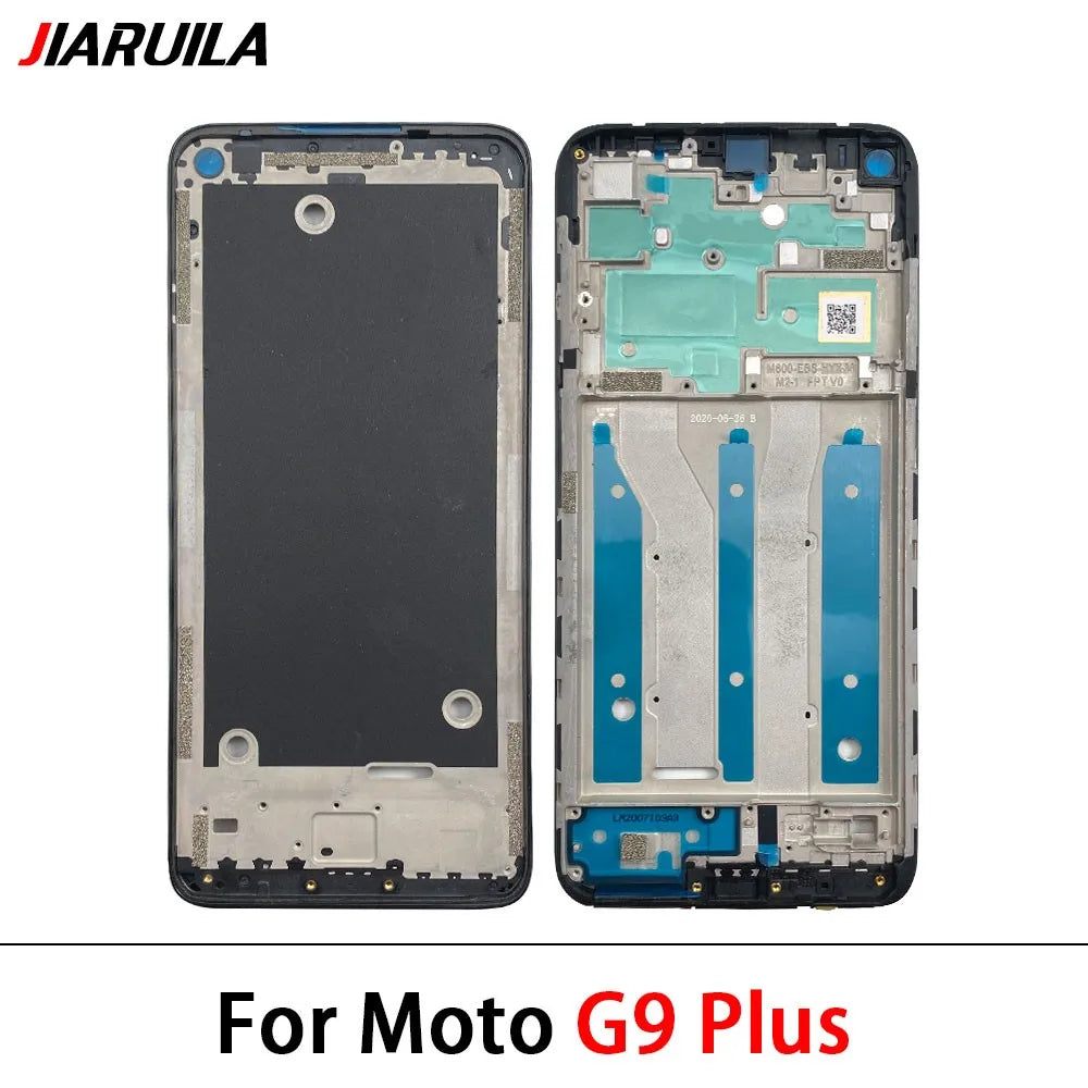 New Front Housing LCD Display Bezel Middle Frame For Motorola Moto G8 G9 Play Plus Power Lite Motorola phone repair parts