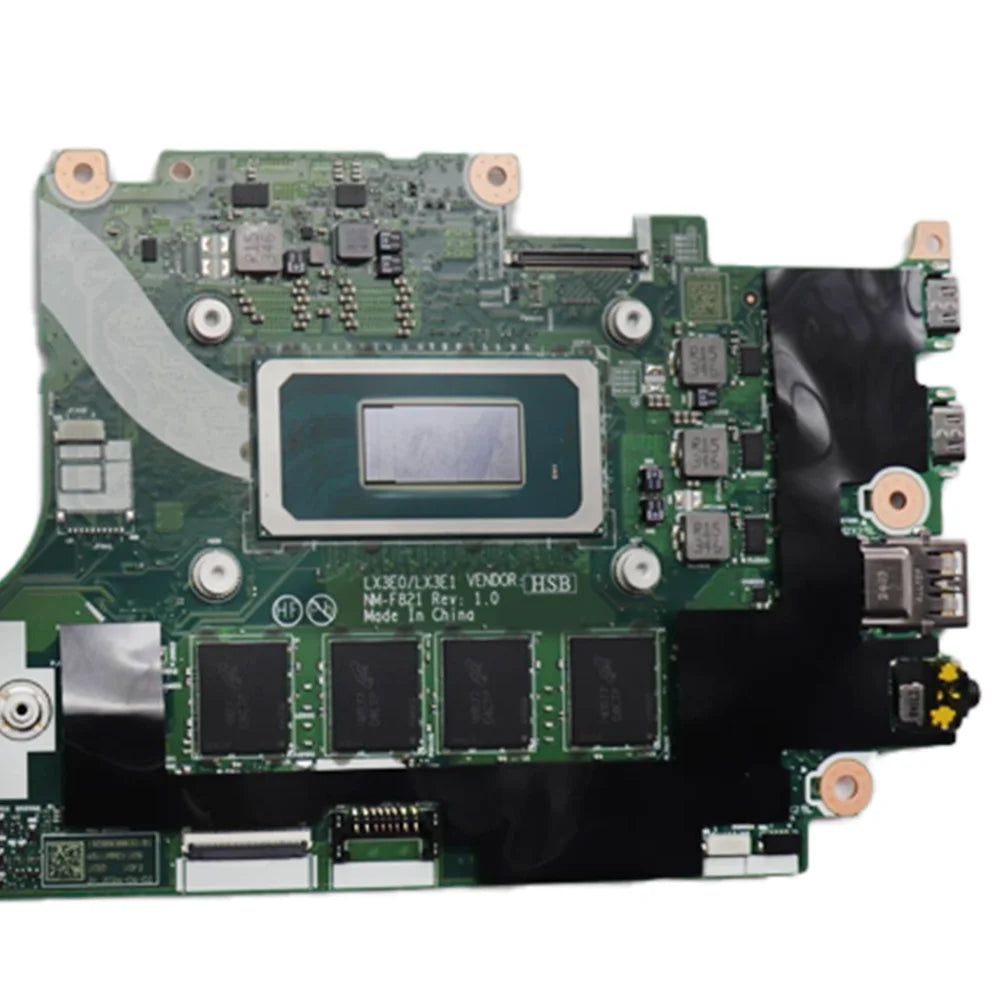 NM-F821 Laptop Motherboard For Lenovo ThinkPad X13 Gen 5 X13 2-in-1 Gen 5 With CPU Ultra 7 165U ULT5 125U RAM 16G 32G Lenovo laptop repair parts