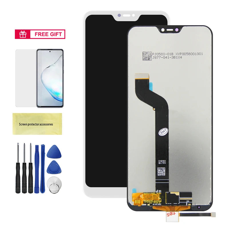 5.84" Mi A2 Lite Screen For Xiaomi Mi A2 Lite Lcd Display Touch Screen Digitizer Assembly With Frame For Redmi 6 Pro Redmi6 Pro Xiaomi phone repair parts