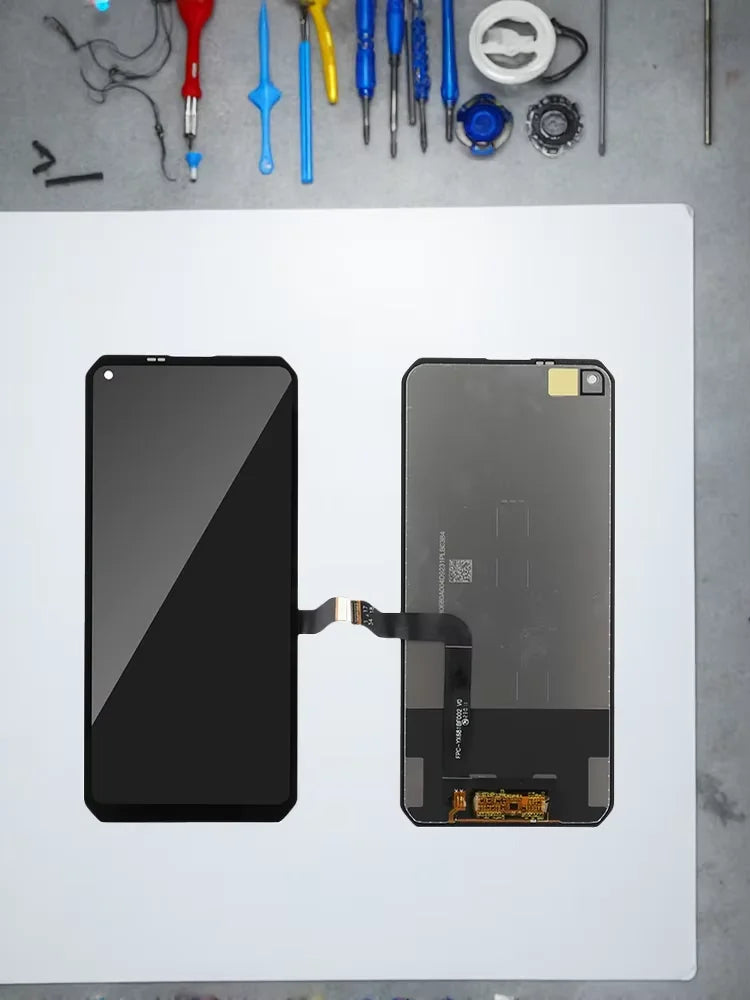 New LCD For Unihertz 8849 Tank 1 Display and Touch Screen Digitizer Assembly Replacement Display LCD Free Disassemble Tools Other brand Phone repair parts