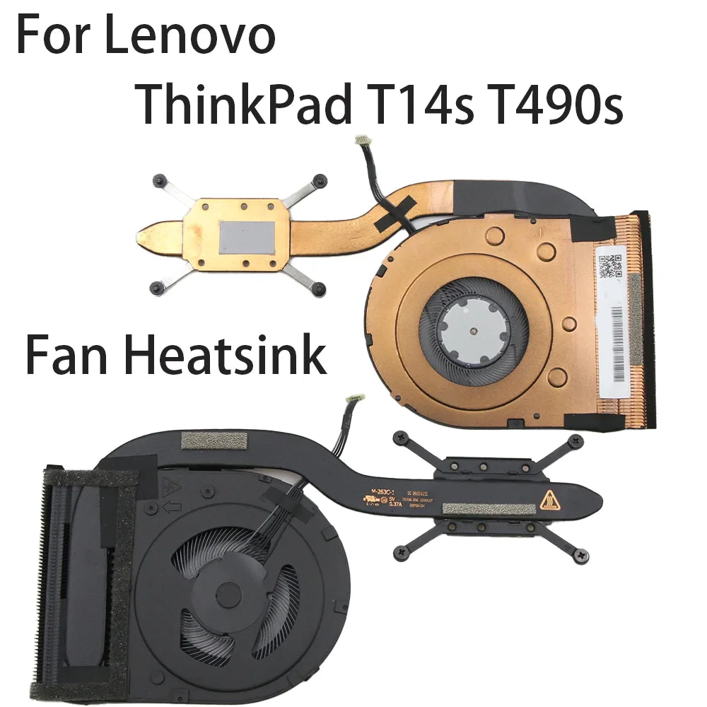 Original for Lenovo ThinkPad T490S T14S Laptop Integrated Graphics CPU Cooler Cooling Fan FRU:5H40Z26567 5H40Y23332 5H40Y23330 Lenovo laptop repair parts