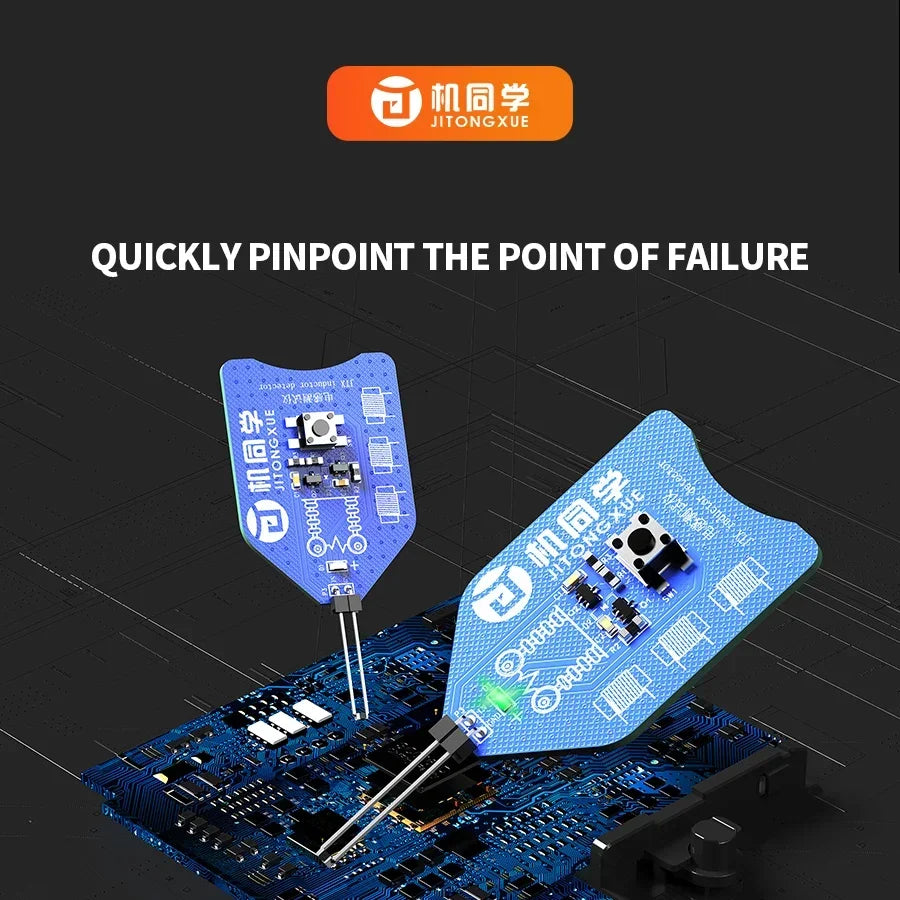 JTX Coil Tester CT-1 Motherboard for PC Repair Electromagnetic Induction Quick Fault Check Coil Tester Inductor Detector Tools Professional Repair Tools