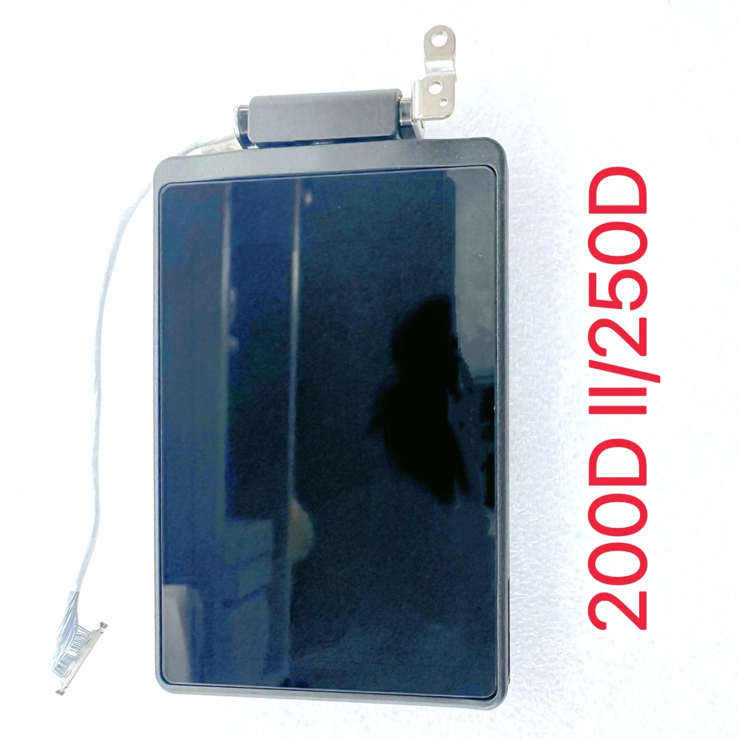 New Complete Screen LCD Assy with Hinge Flex Cable for Canon EOS 200Dii 250D SLR Repair Part Digital Camera repair parts