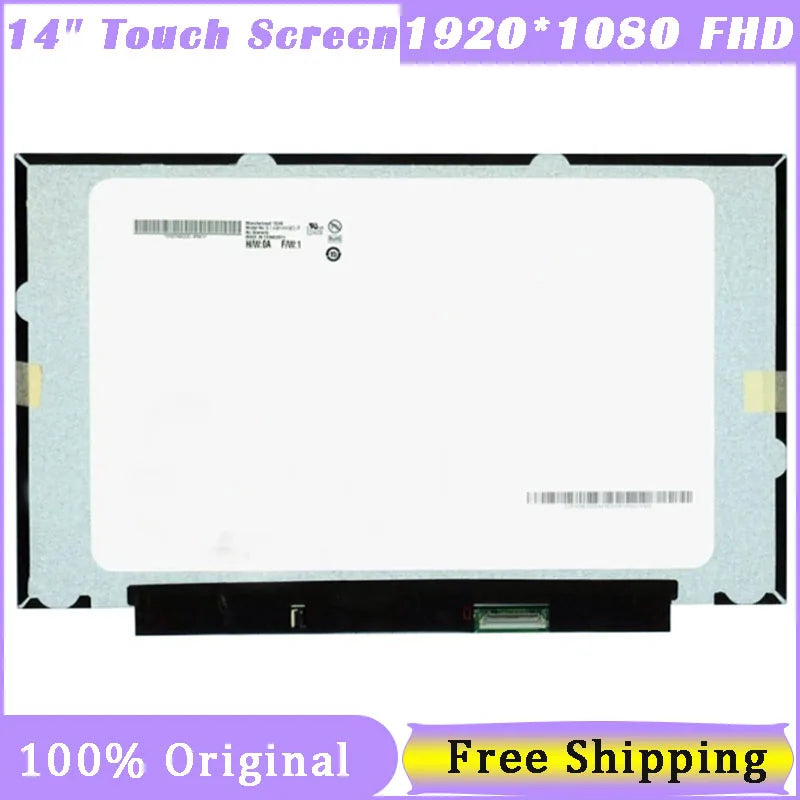 14 Inch Touch Screen B140HAK03.3 B140HAK03.2 B140HAK03.1 B140HAK03.0 LCD Display 1920*1080 FHD IPS 40 Pin
