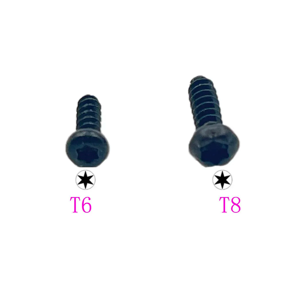 200pcs  Replacement Repair Part T8 T6 Screws For XBOX360 xbox One Slim Elite Series S X Controller Repair Part Game console repair parts