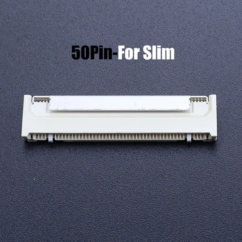1PC For PS5 1000 1100 Slim Slim Motherboard Socket Board Connection Cable 40PIN 50PIN Side Board Flex Cable Power Strip Socket Game console repair parts