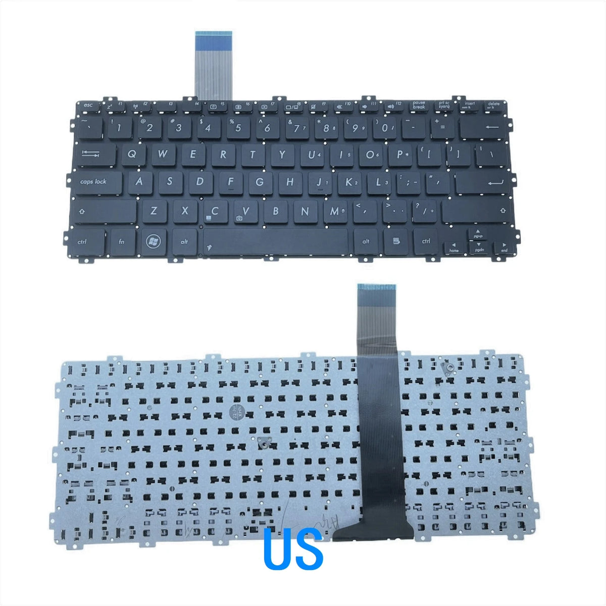 New US Russian Latin language  Keyboard For ASUS X Series X301 X301A X301E X301EB X301K X301S X301U F301 F301A S301 S301A ASUS laptop repair parts