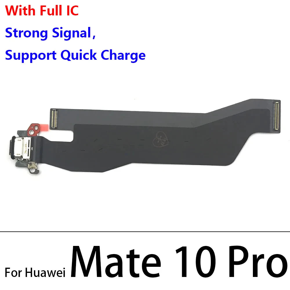 Dock Connector Charging Port Flex Cable For Huawei Mate 9 10 20 30 Pro Lite 20X USB Flex Cable Replacement Huawei phone repair parts