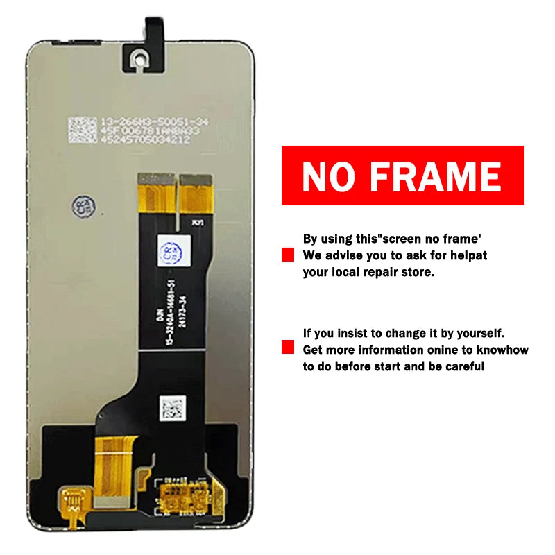 6.56"Screen For ZTE Nubia Focus 5G Z2455 LCD Display Touch Screen Digitizer Assembly For ZTE Nubia Focus Display Frame ZTE phone repair parts