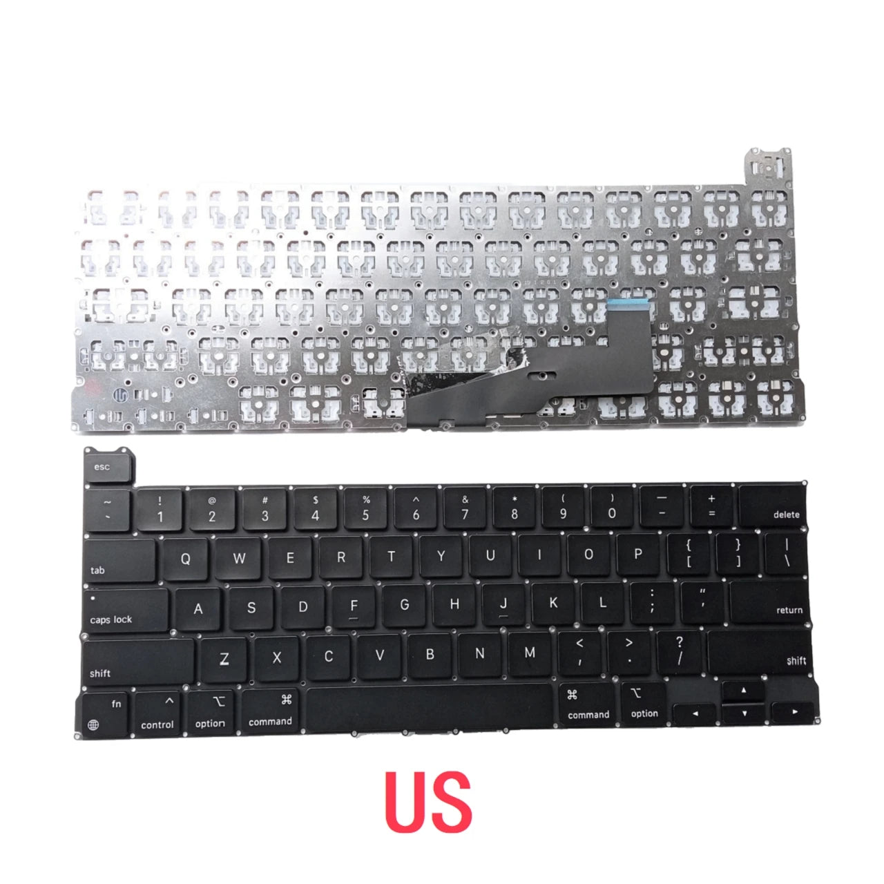 New US Russian Spanish UK Arab Laptop Keyboard For Apple Macbook Pro Retina 13" M1 A2338 Notebook PC Replacement MACBOOK laptop repair parts