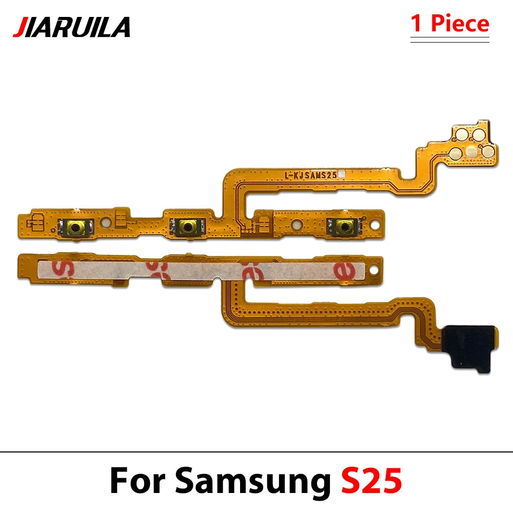 New For Samsung S22 S23 S24 S25 S26 Plus Ultra 4G 5G Power on off Volume Key Button Button Flex Cable Samsung phone repair parts