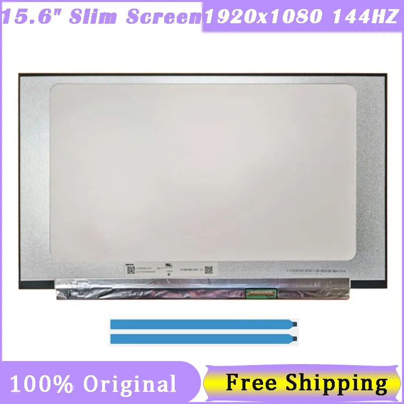 15.6 Inch IPS Screen N156HMA-GA1 N156HMA-EA1 N156HME-GAK N156HRA-EA1 144HZ 72%NTSC 100%sRGB FHD1920x1080 40pins EDP