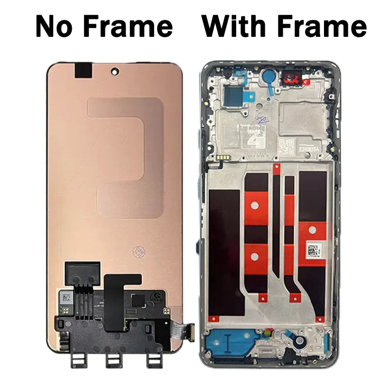 6.7"AMOLED 120Hz For Oppo Reno 11F Reno11 F CPH2603 LCD Display+Touch Screen Digitizer Assembly with Frame  Oppo phone repair parts