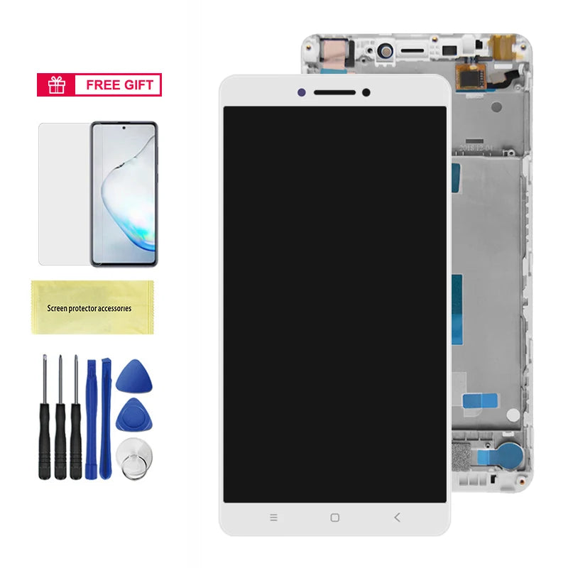 6.44" Max Lcd Screen For XIAOMI Mi Max Display LCD with Touch Screen mimax Frame for Xiaomi Mi Max LCD Display Replacement Xiaomi phone repair parts