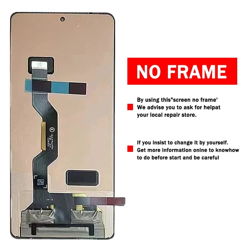 6.7“ P-OLED G Stylus 2024 Display Screen For Motorola Moto G Stylus 5G (2024) LCD XT2419 Display Touch Screen Digiziter Assembly Motorola phone repair parts