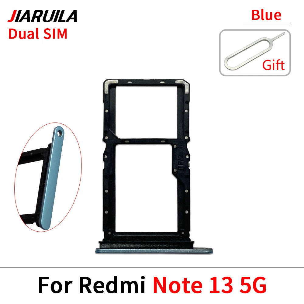 New For Xiaomi Redmi Note 13 Pro Plus 4G 5G SIM Card Tray Slot Holder Adapter Accessories  Xiaomi  Xiao mi phone repair parts