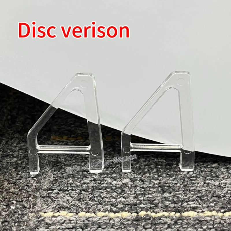 100Sets Triangular Stand Optical Disc /Digital Version for Ps5 Slim Pro Tripod Host Heat Dissipation Anti Slip Bracket for PS5 Game console repair parts