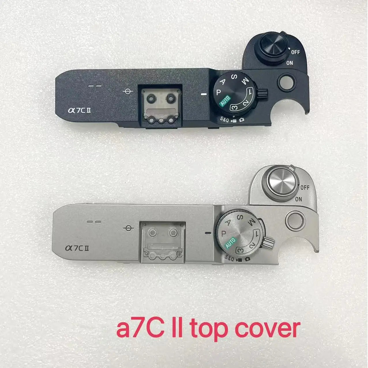 New Original Body Top Cover Shell for Sony A7C2 A7C II Top Shell with Mode Dial and ON/OFF Button Camera Repair Parts Digital Camera repair parts