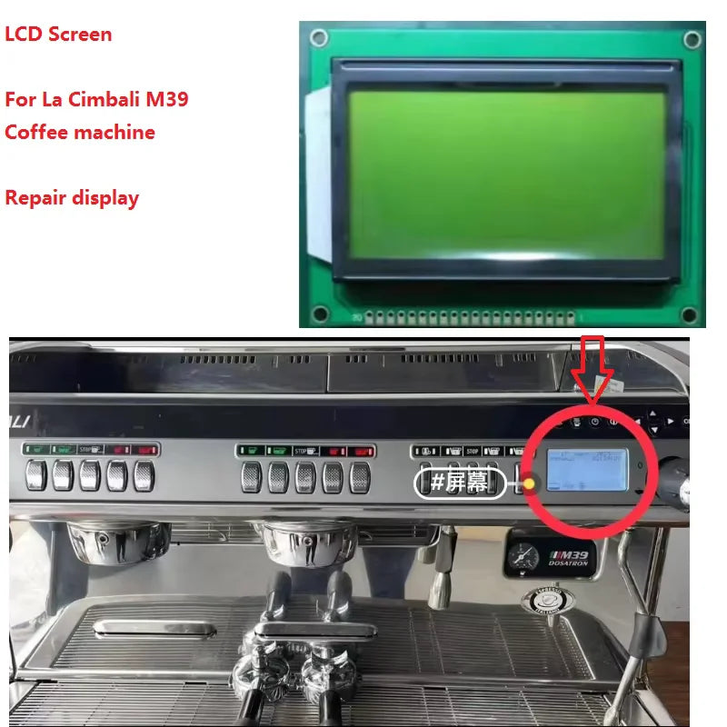 LCD Screen For La Cimbali M39 M1 M2 Coffee machine Repair display Other Brand tablet repair parts